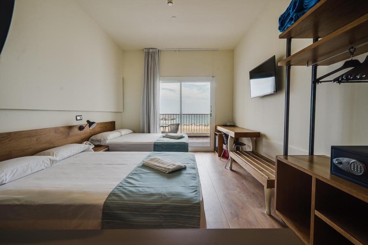 Chambre Lits Jumeaux Supérieure avec Terrasse et Vue sur Mer