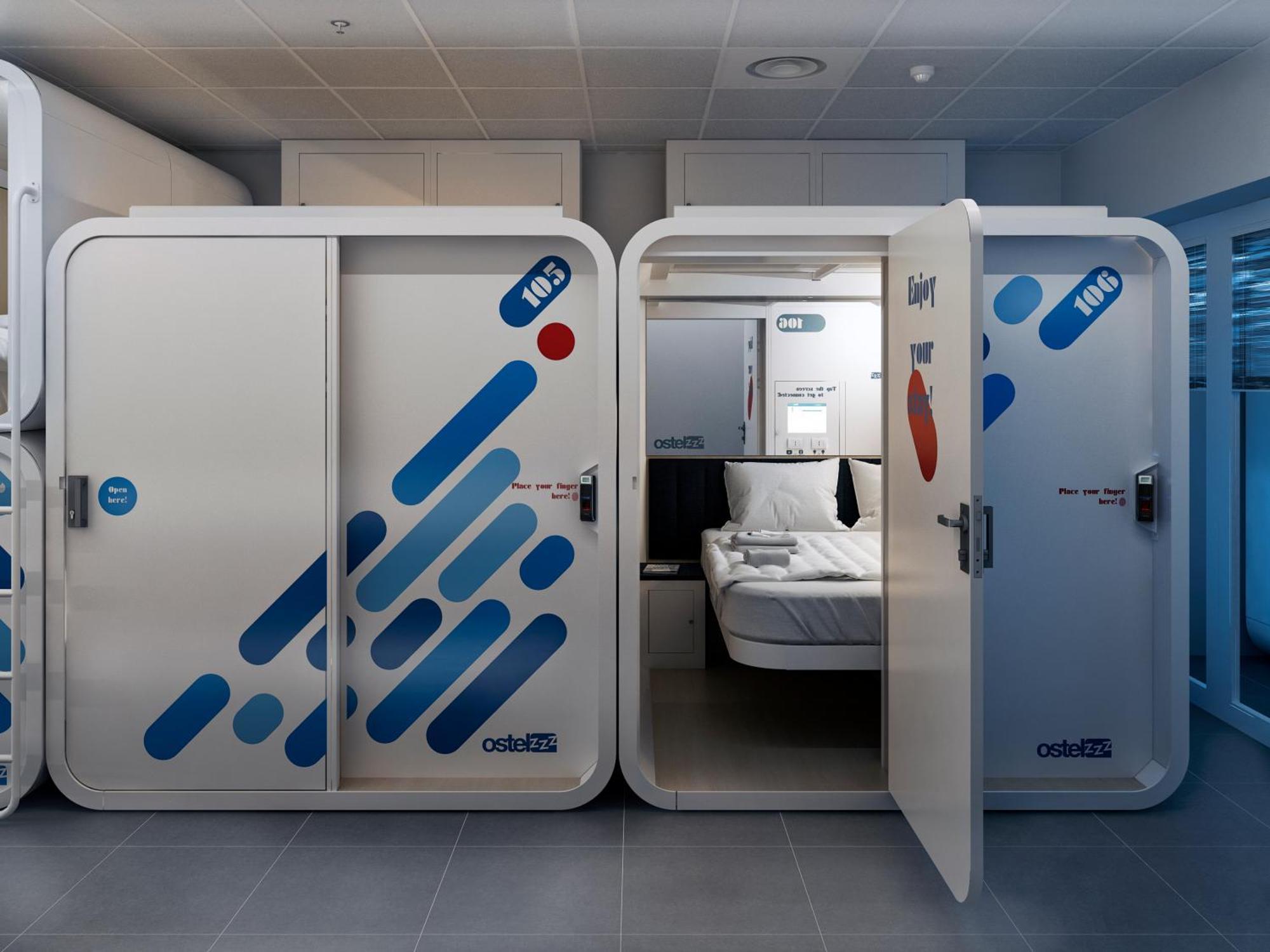 Tweepersoonsbed in Gemengde Slaapzaal