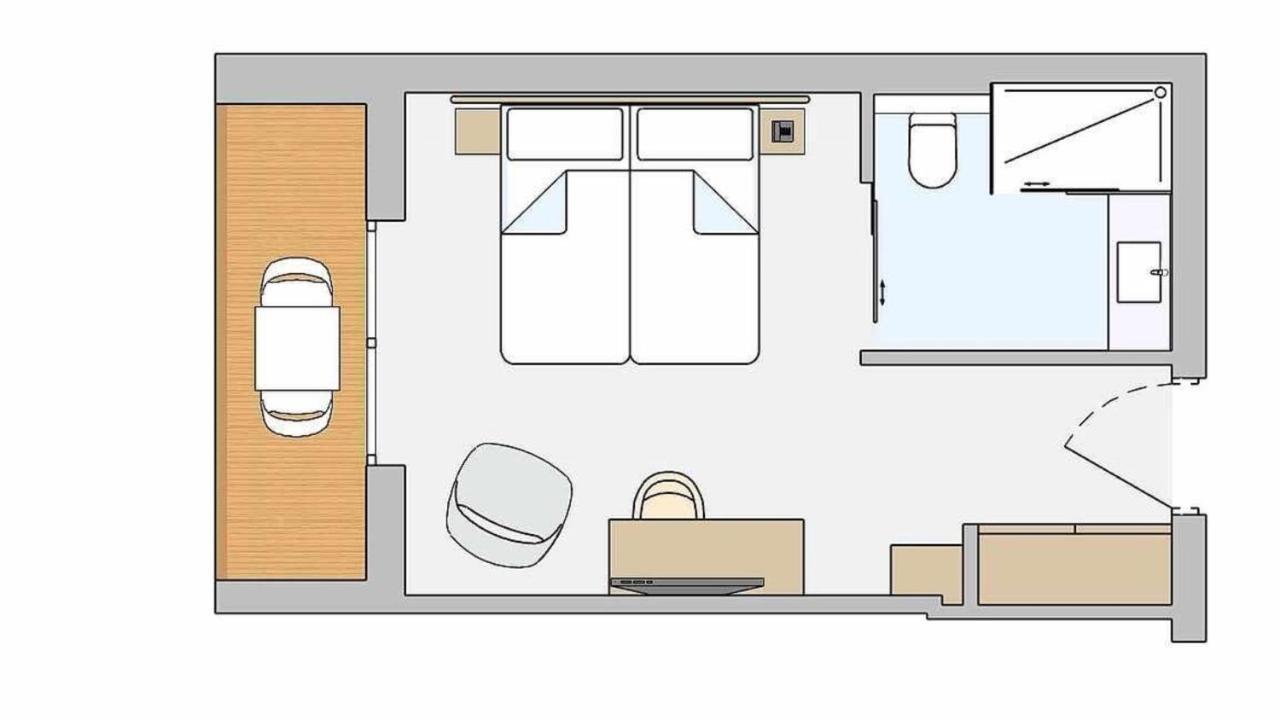 Double or Twin Room Partial Sea View