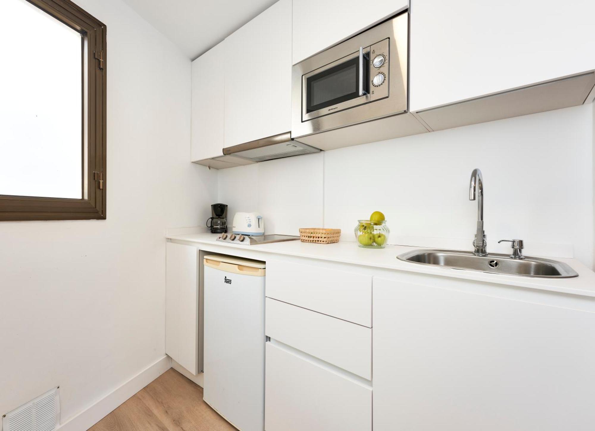 One-Bedroom Apartment Balcony
