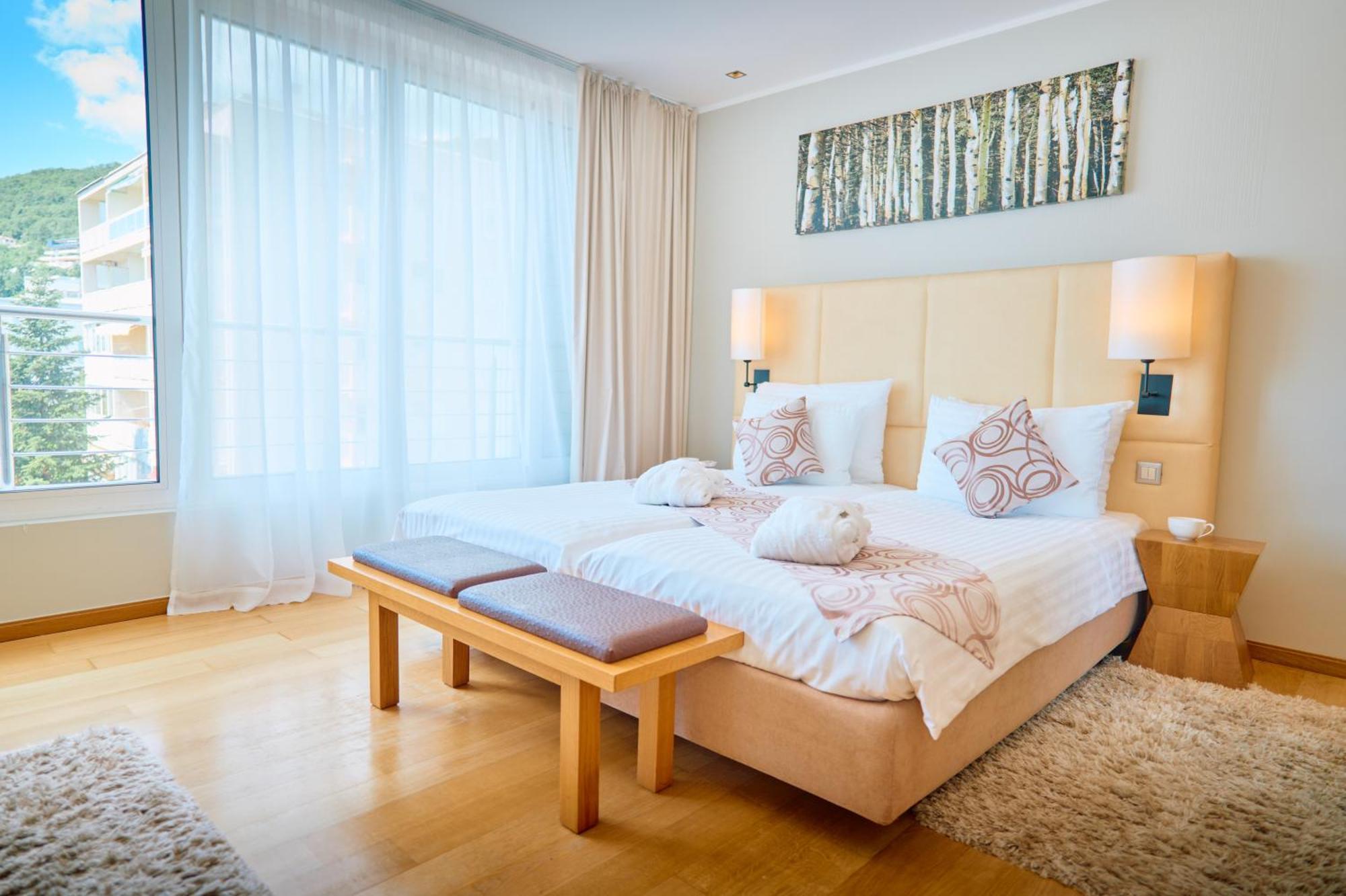 Suite Junior con vistas al jardín
