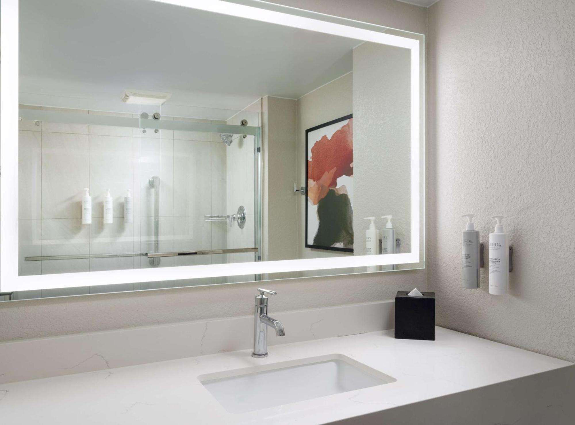 Two-Room King Suite Bath Tub Disability Access