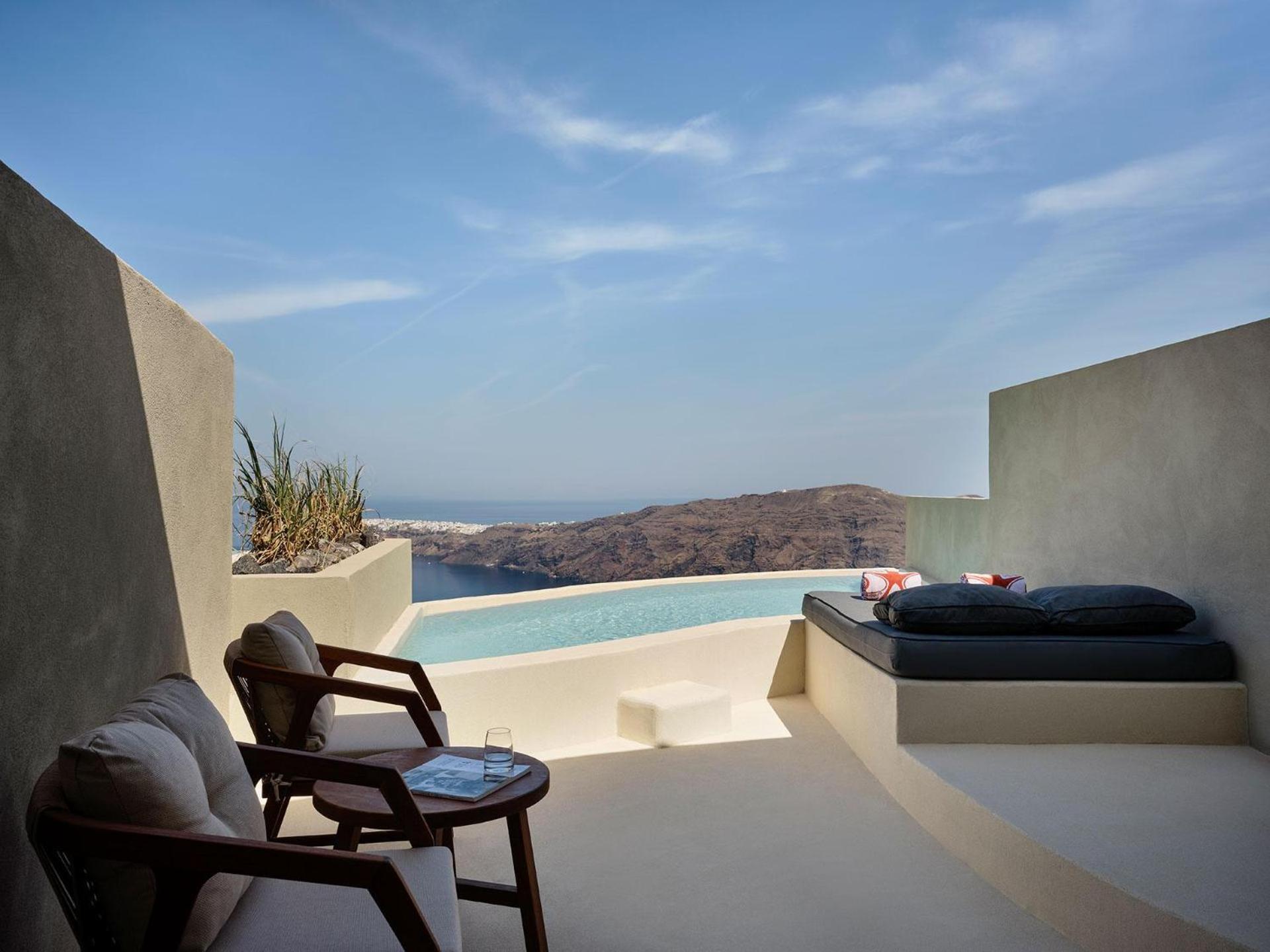 Wet Allure Suite Private Infinity Pool Caldera View