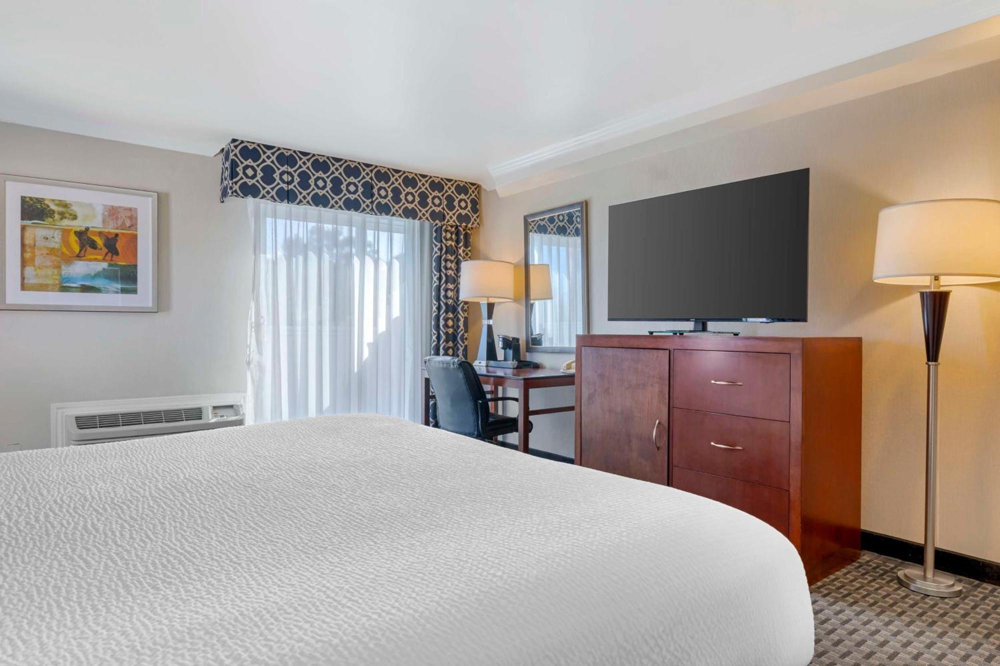 Large King Room Roll Shower View Disability Access or Non-Smoking