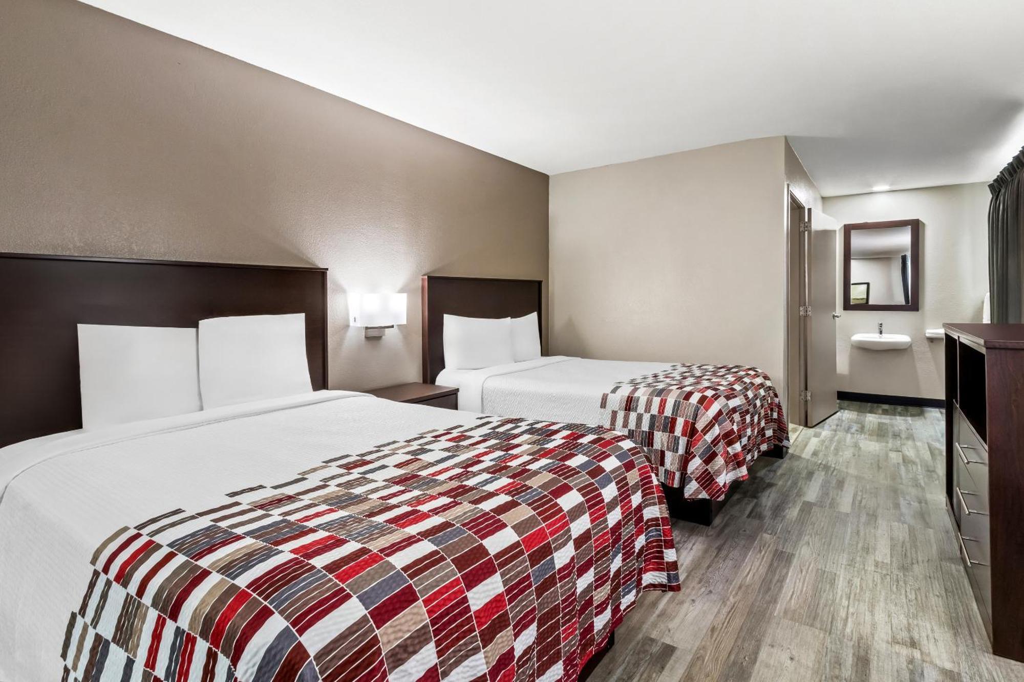 Deluxe Room Two Double Beds Disability Access Smoke