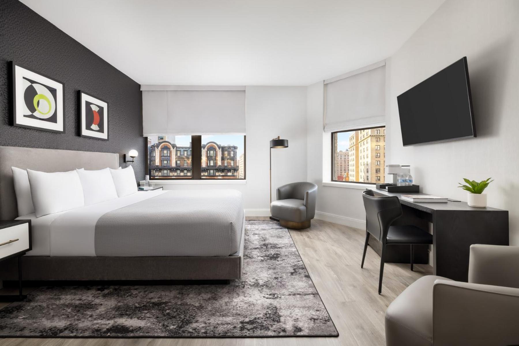 Quarto King Deluxe com Vista Broadway