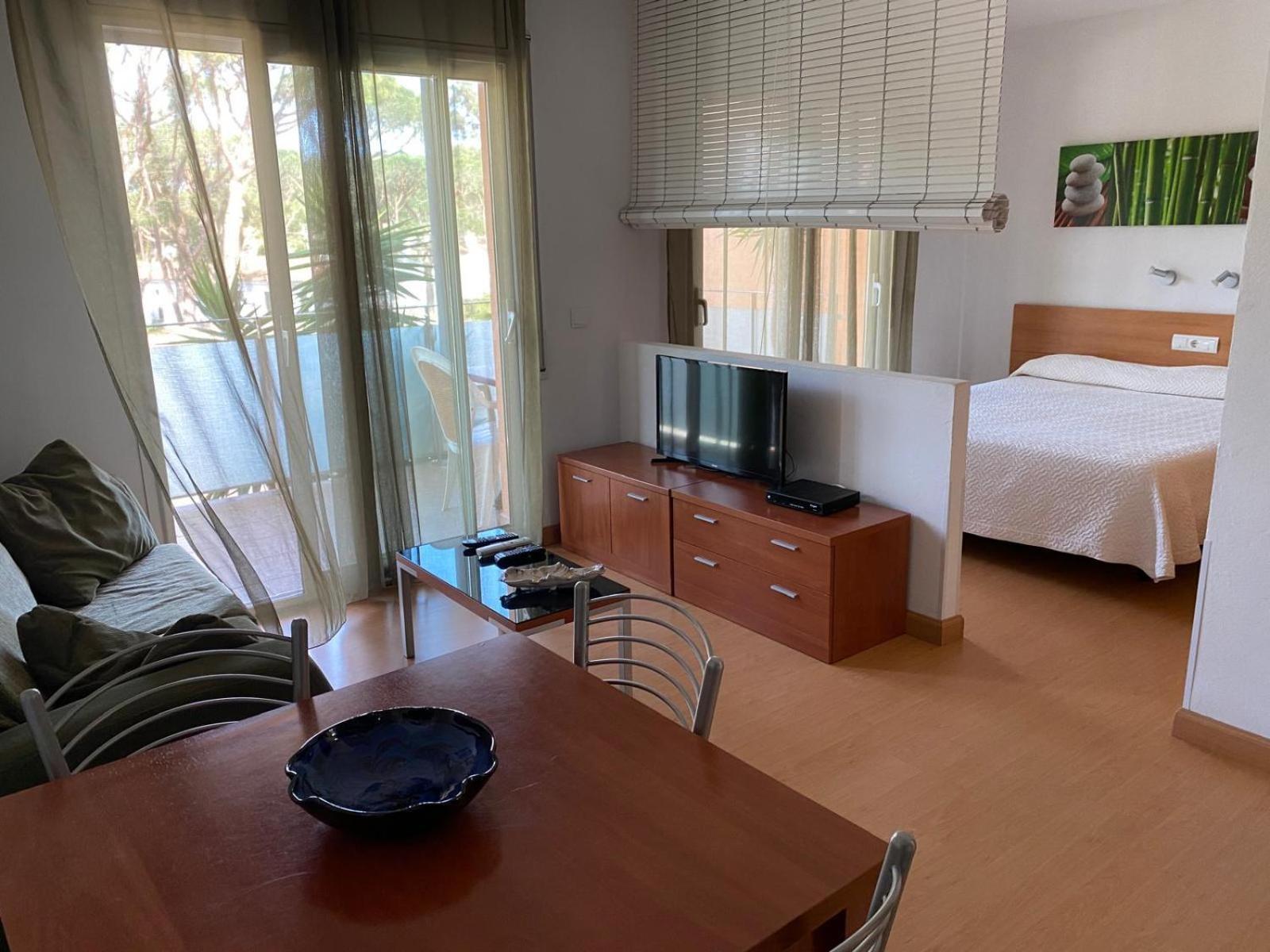 Apartamento con vistas al jardín
