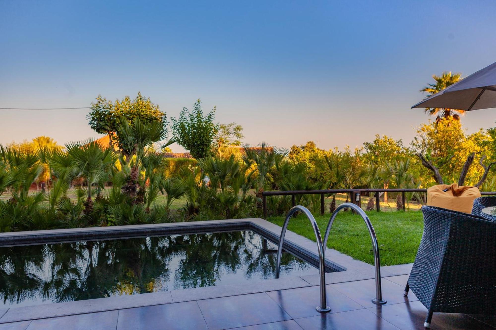 Three-Bedroom Villa Garden View
