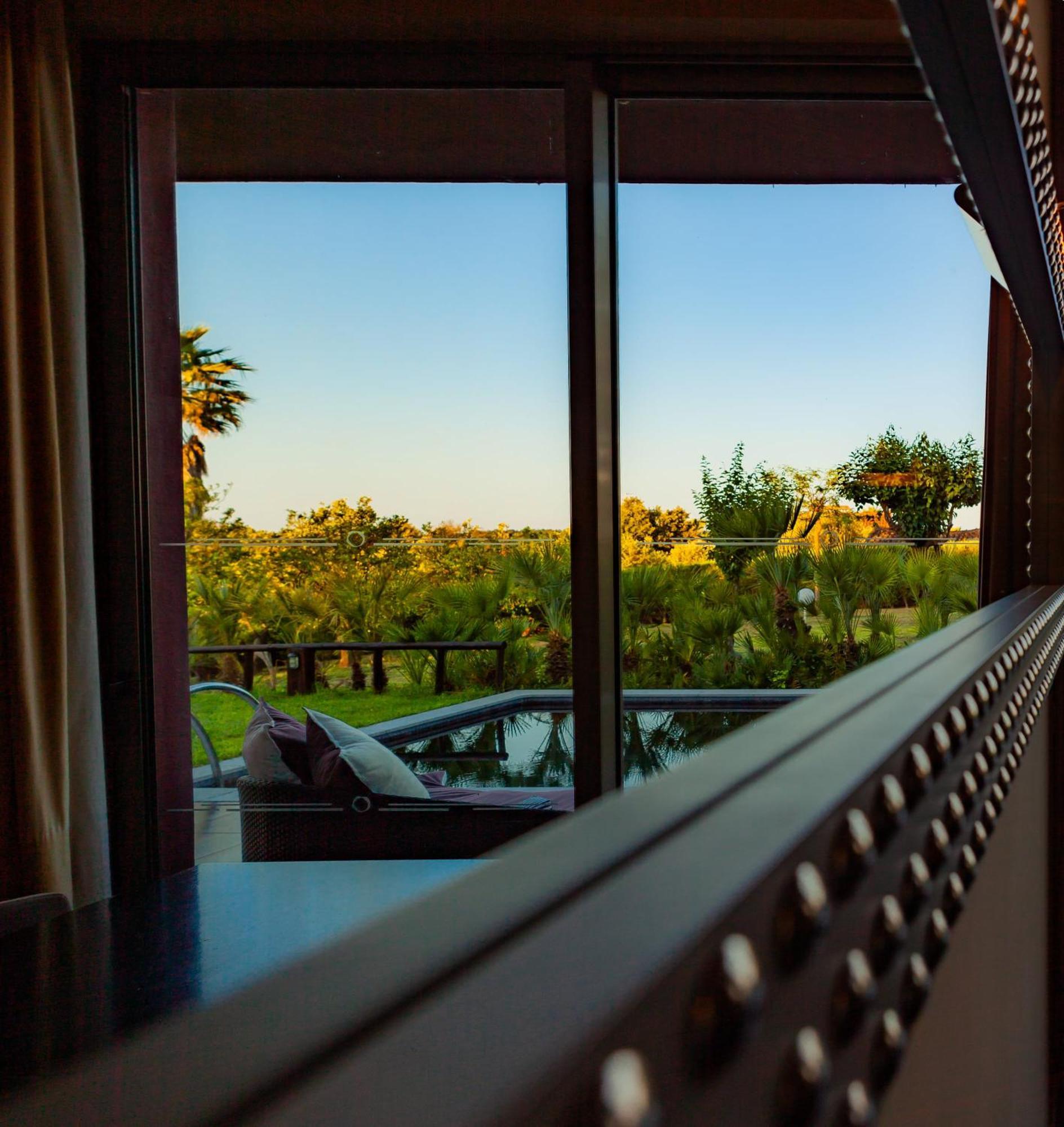 Three-Bedroom Villa Garden View
