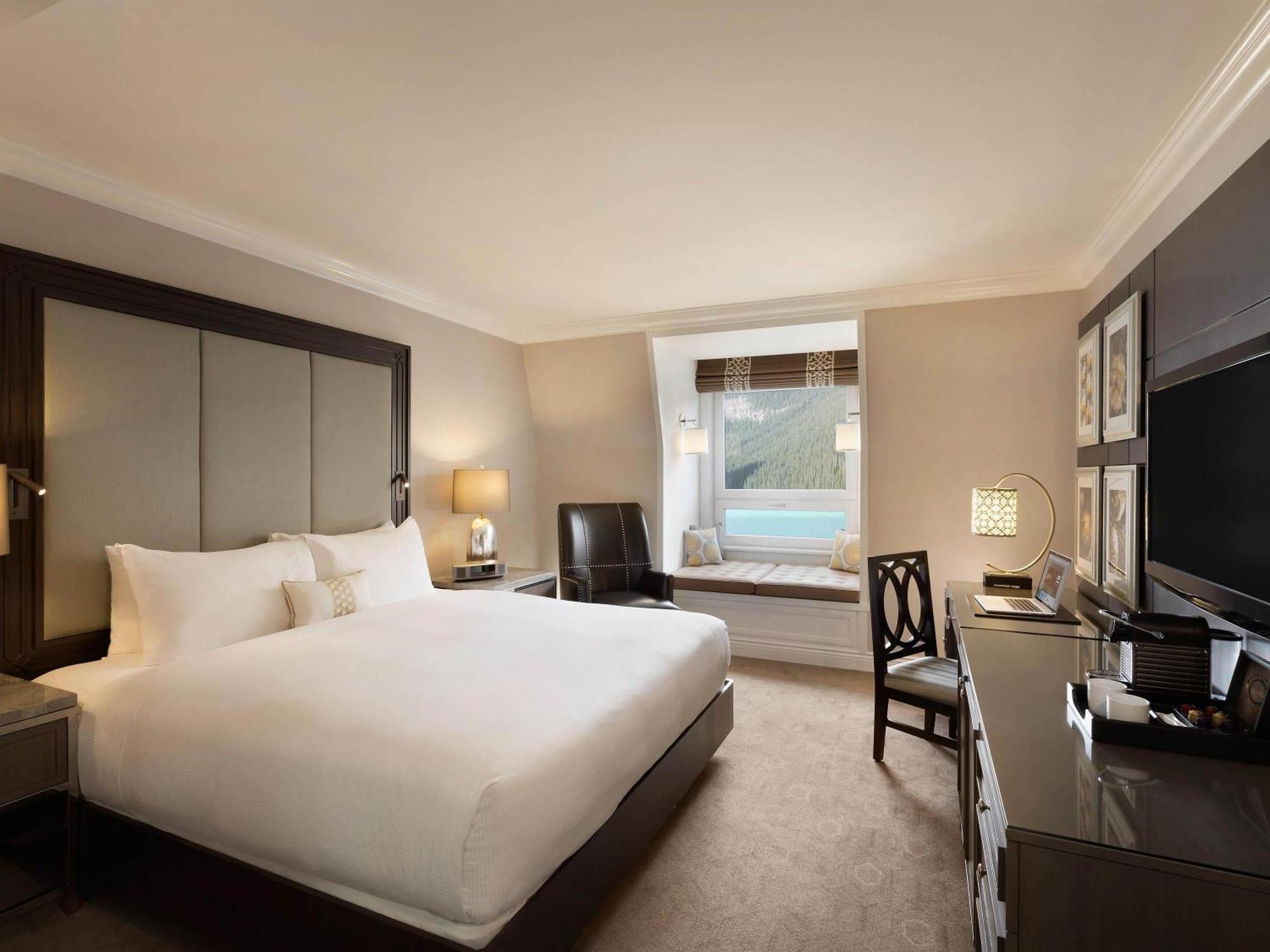 Chambre Dorée Fairmont avec Vue sur Lac