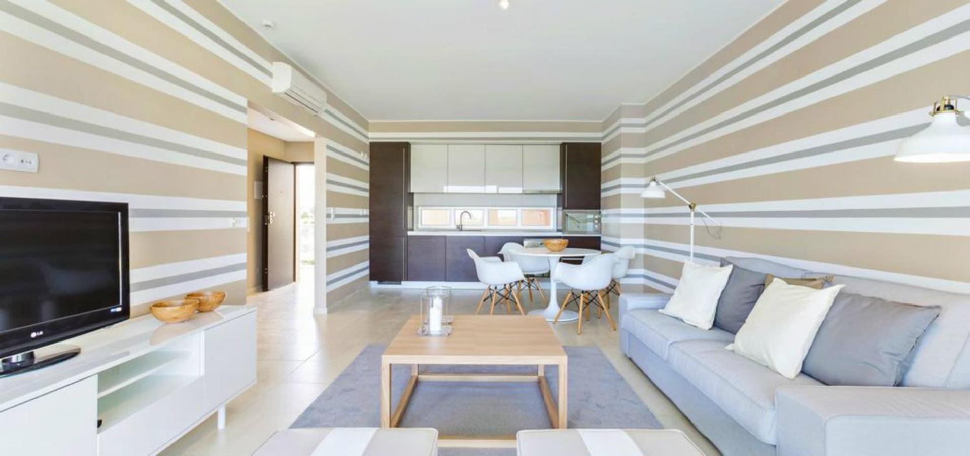 Apartment mit 1 Schlafzimmer und Poolblick