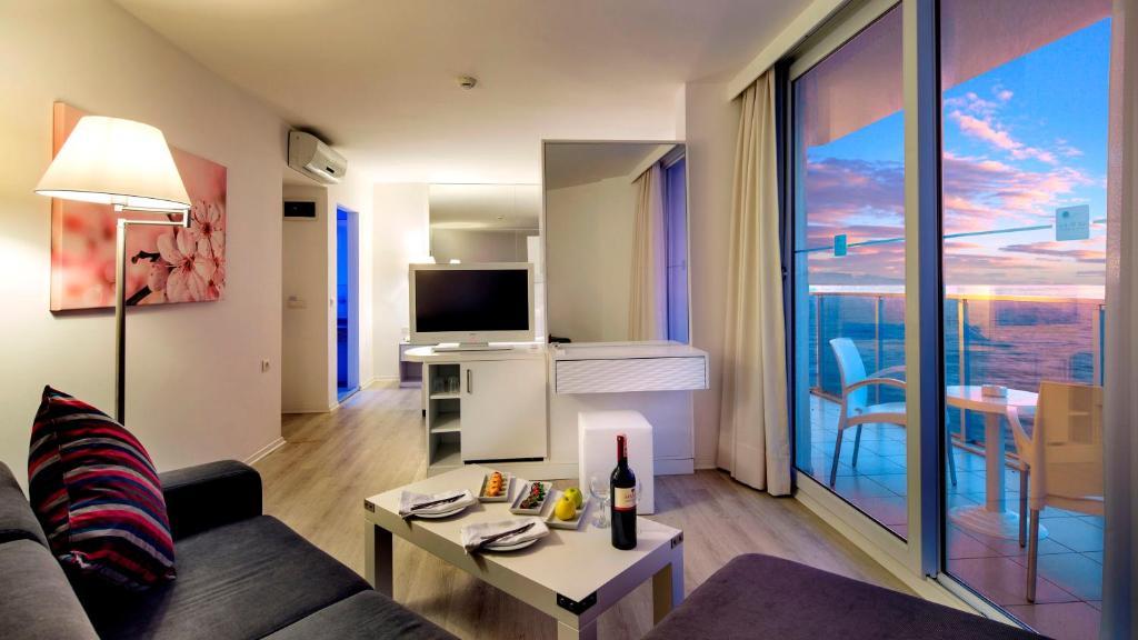 Junior Suite mit 1 Schlafzimmer und Meerblick