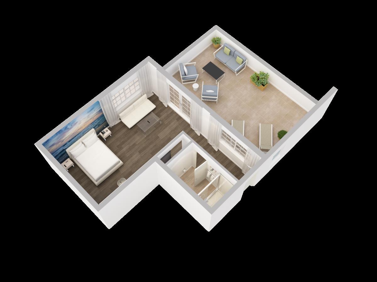 Suite com Terraço