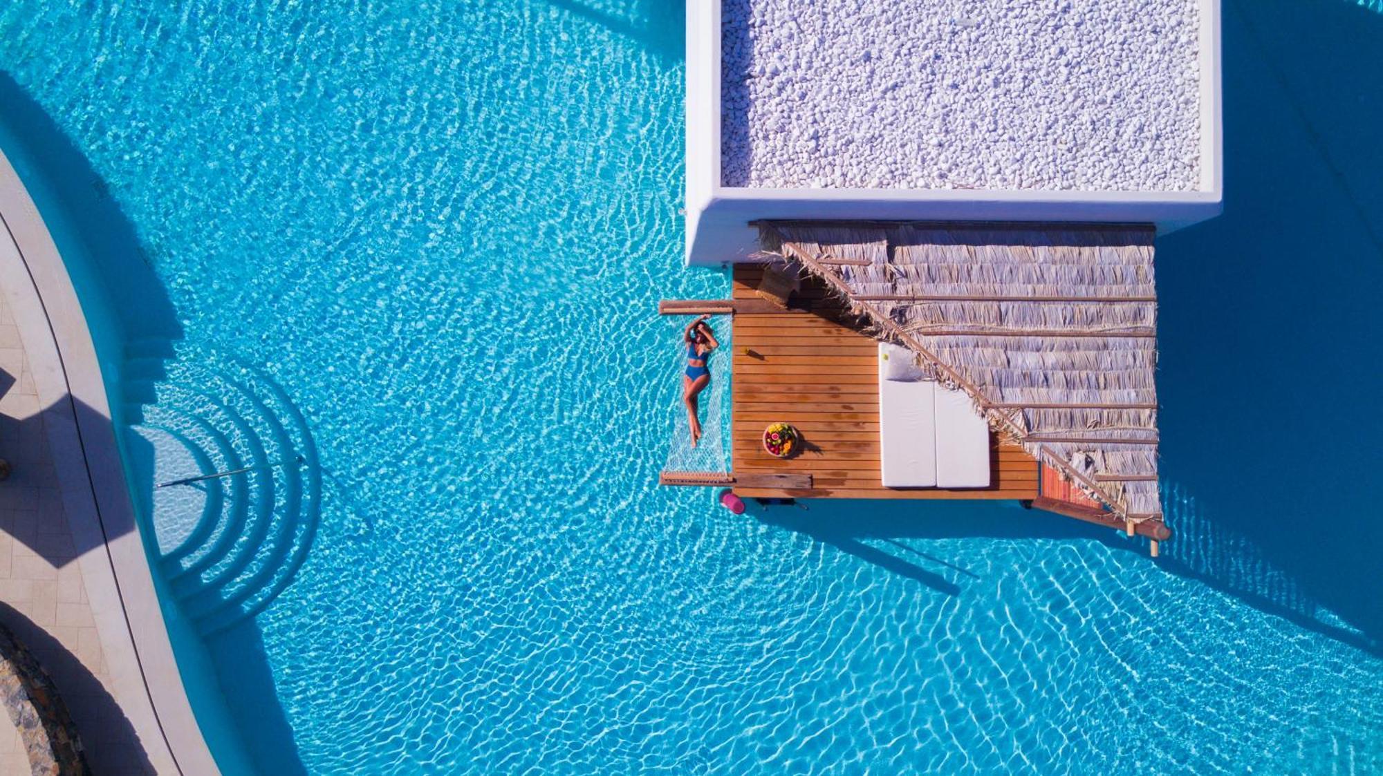 Bungalow con piscina compartida