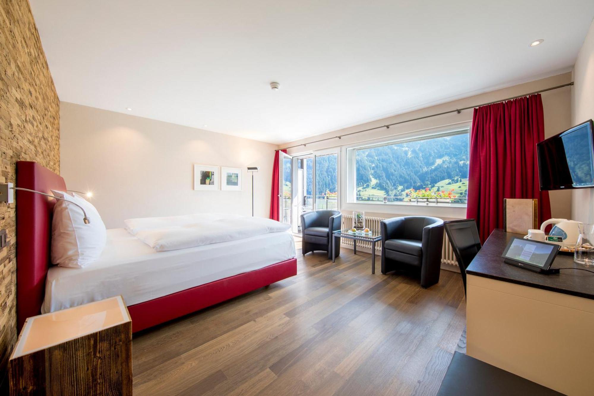 Habitación Doble Clásica con aire acondicionado y vistas al Eiger - 1 o 2 camas
