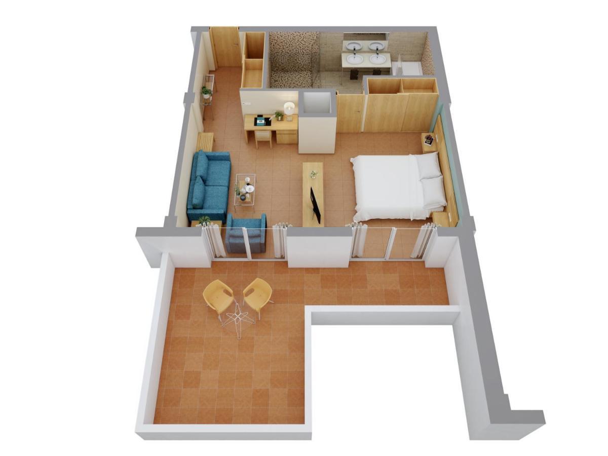 Suite Junior con vistas al mar (1 adulto)