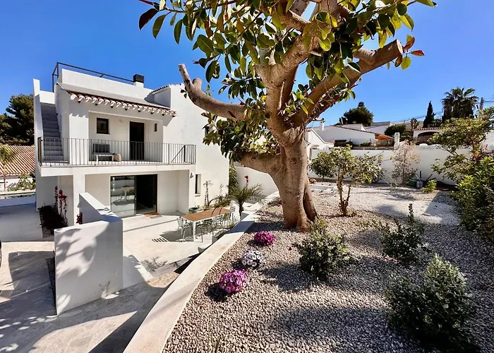 Villa: Villa Floris Moraira 500M To Sand Beach Moraira Saturday Arrive-Leave Only