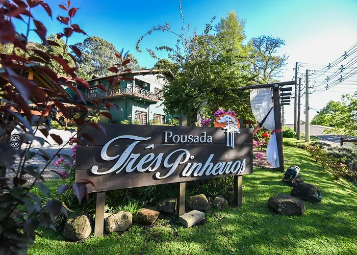 Hotel de 3 estrelas: Pousada Três Pinheiros