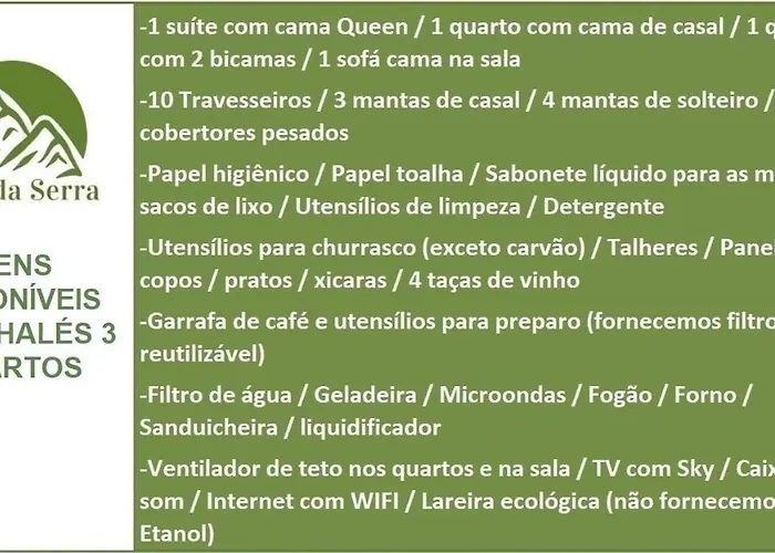 Villa da Serra Ibitipoca chalé família - 700m do centrinho