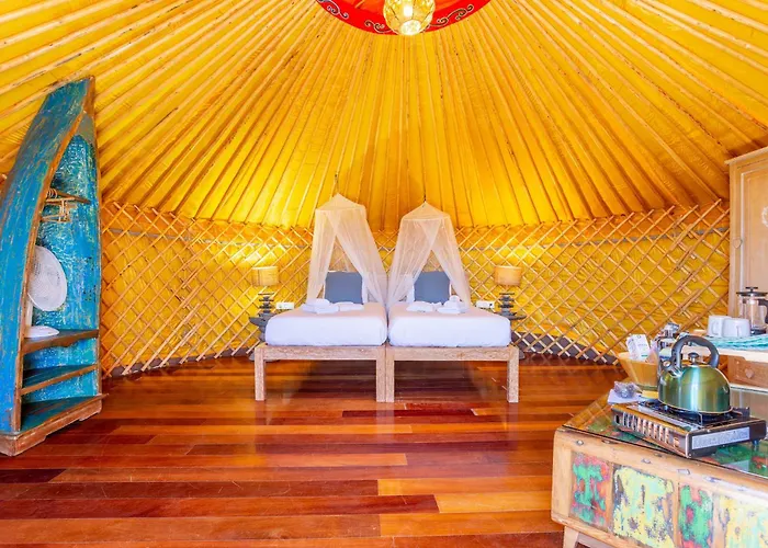 Finca De Arrieta Village - Yurts And Stone Cottages - Shared Pool - Walking Distance To Arrieta Beach - Off Grid