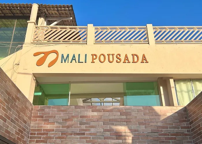 Pousada Mali em frente as Piscinas Naturais