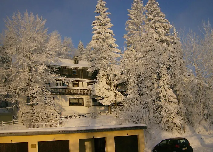 Hotel met zwembad: Pension Stiegelmeier