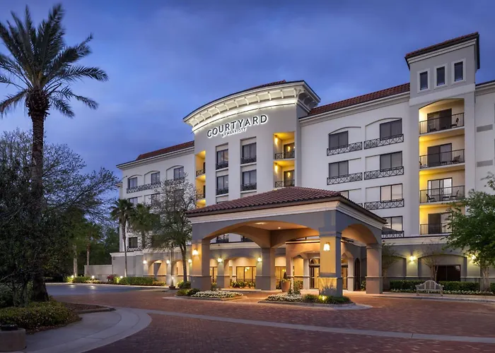 Pet Friendly hotel: Courtyard By Marriott Sandestin At Grand Boulevard