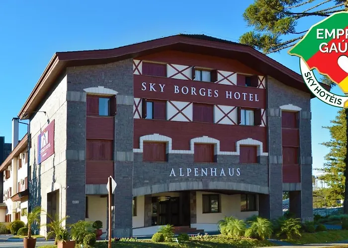 Hotel com pingue-pongue: Sky Borges Hotel Alpenhaus - Gramado
