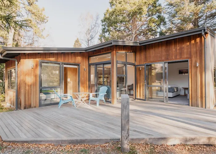 Beach hotel: Lake Tekapo Cottages