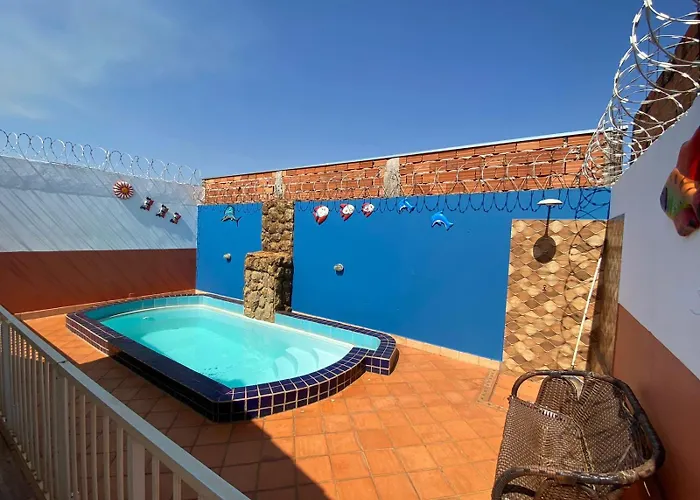 Casa temporada com piscina para 6 pessoas