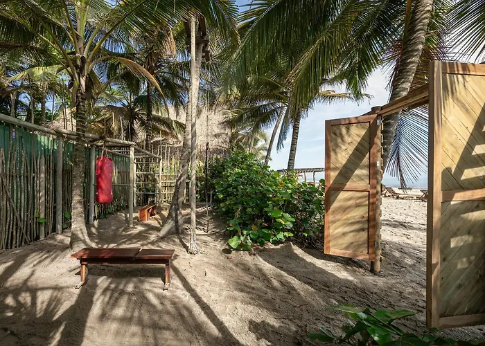 Beach hotel: Costeno Beach