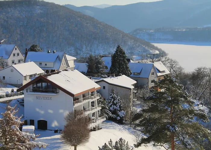 Hotel mit Pool: BELVEDERE - das BIO HOTEL Garni&SuiteHotel am Edersee