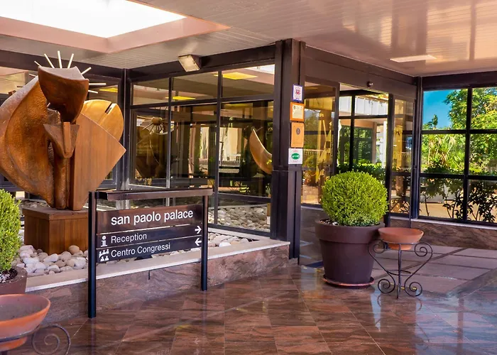 Luxury hotel only: San Paolo Palace Hotel