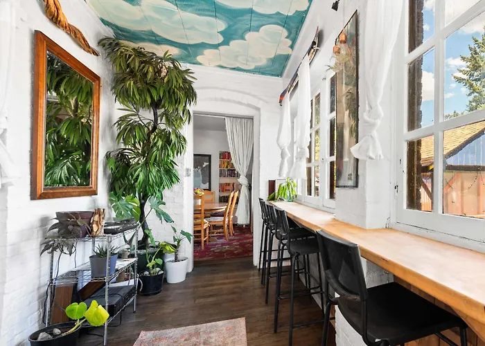 Hotel near College: Bunk & Brew Historic Lucas House - Hostel