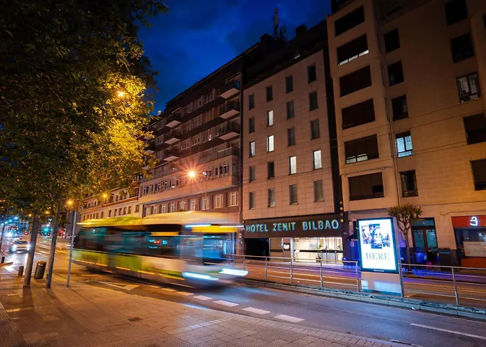 Hotels with a view Zenit Bilbao