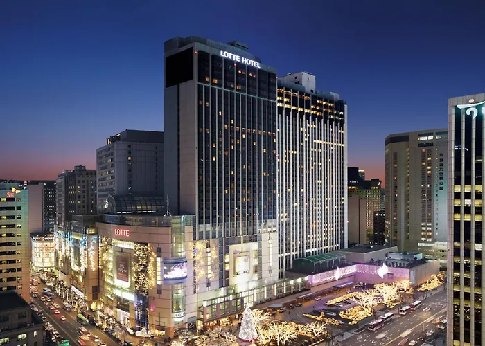 Hotels with a view Lotte Seoul