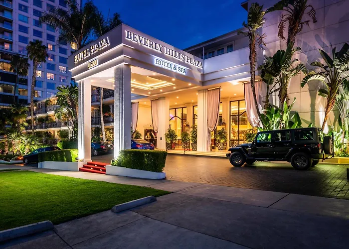 Beach hotel: Beverly Hills Plaza Hotel & Spa
