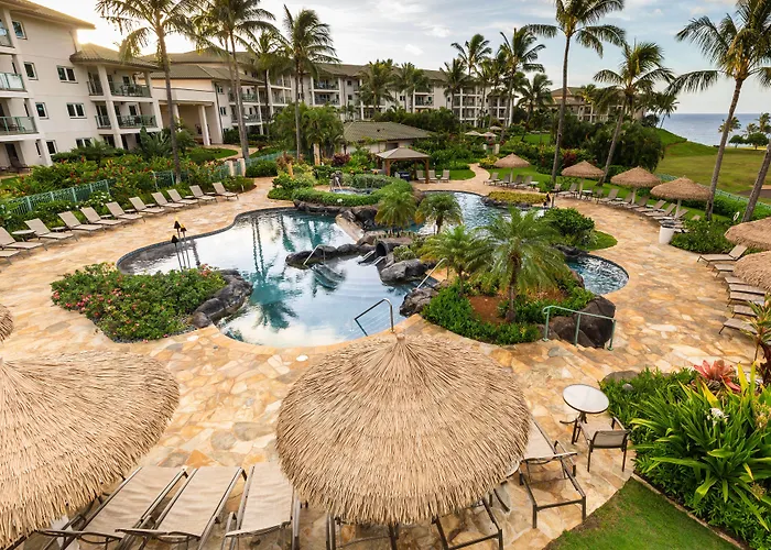 Jacuzzi hotel: Marriott'S Kauai Lagoons - Kalanipu'U