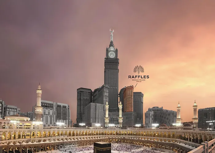 In Luxury hotels Raffles Makkah Palace