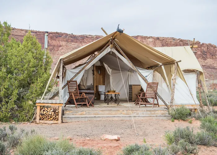Campsite: Under Canvas Moab