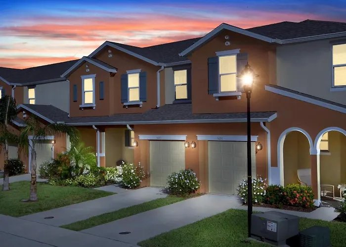 Villa: Family Friendly 4 Bedrooms With Gameroom Close To Disney In Compass Bay 5103