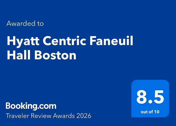 Hotel with view: Hyatt Centric Faneuil Hall Boston