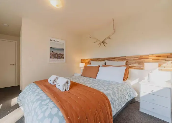 Beach hotel: Lake Tekapo Cottages
