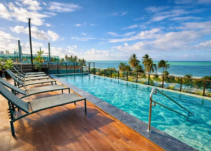 Hotel de praia: Jardins Almare Apart Hotel