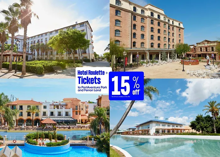Portaventura Hotel Roulette - Includes Unlimited Access To Portaventura Park & 1 Access To Ferrari Land