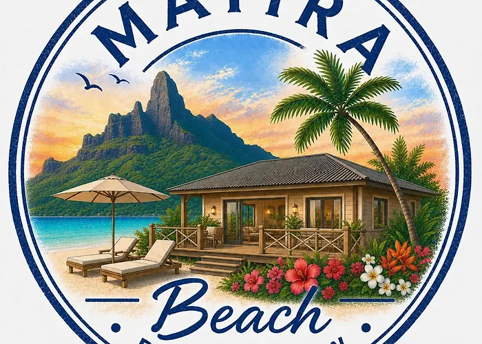 Matira Beach Bungalow Waterfront