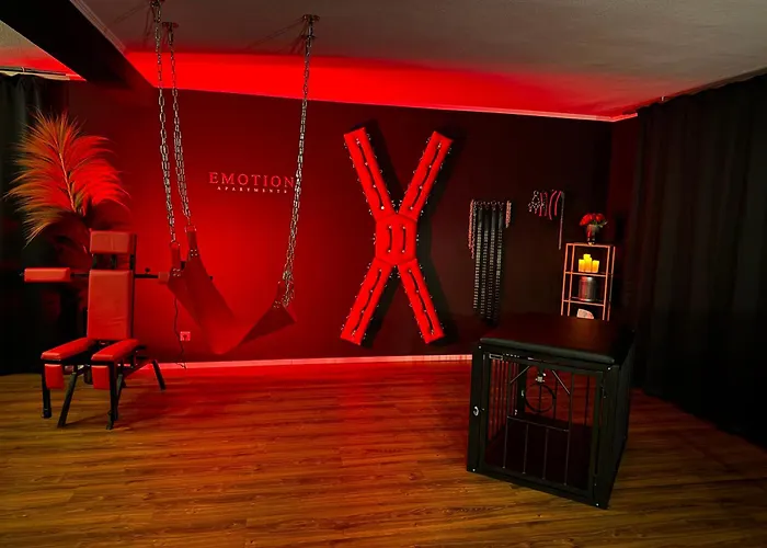 Erwachsenenhotel BDSM Apartment Hotel Emotion Apartments mit privater Sauna und Whirlpool